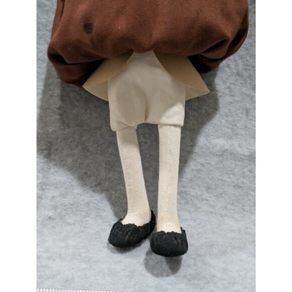 BAITZ Doll With Original Tag Whistling Hand Painted Bisque Face Vintage 2 Pcs - Picture 12 of 16